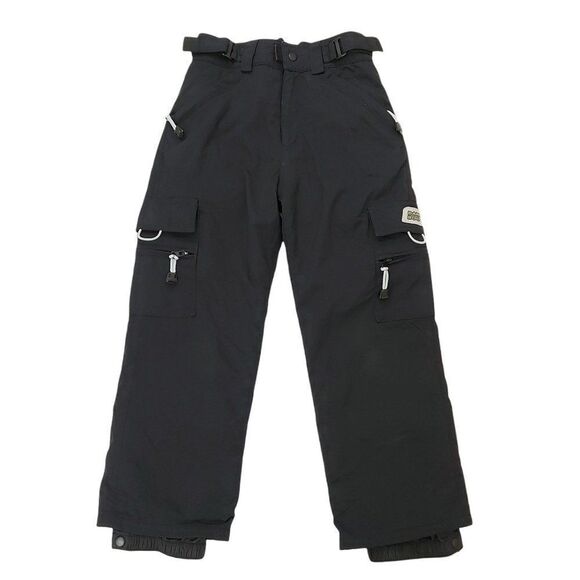 Fera Other - Fera  Snow Cargo Pants Unisex Kids 8 Black Insulated Winter Snowboarding